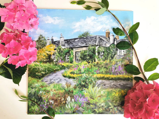 Original "Geilston Gardens" 16" x 16"