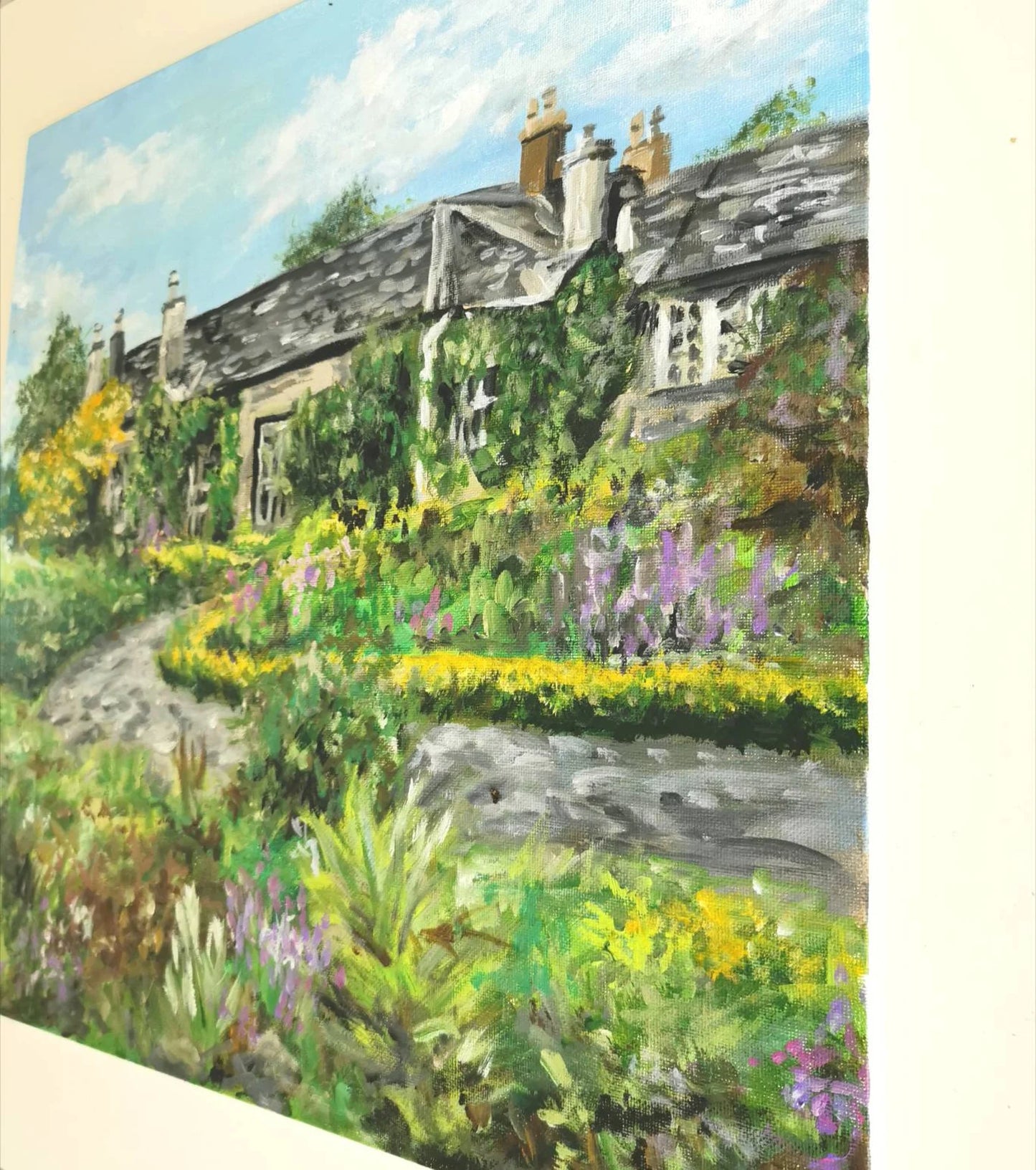 Original "Geilston Gardens" 16" x 16"