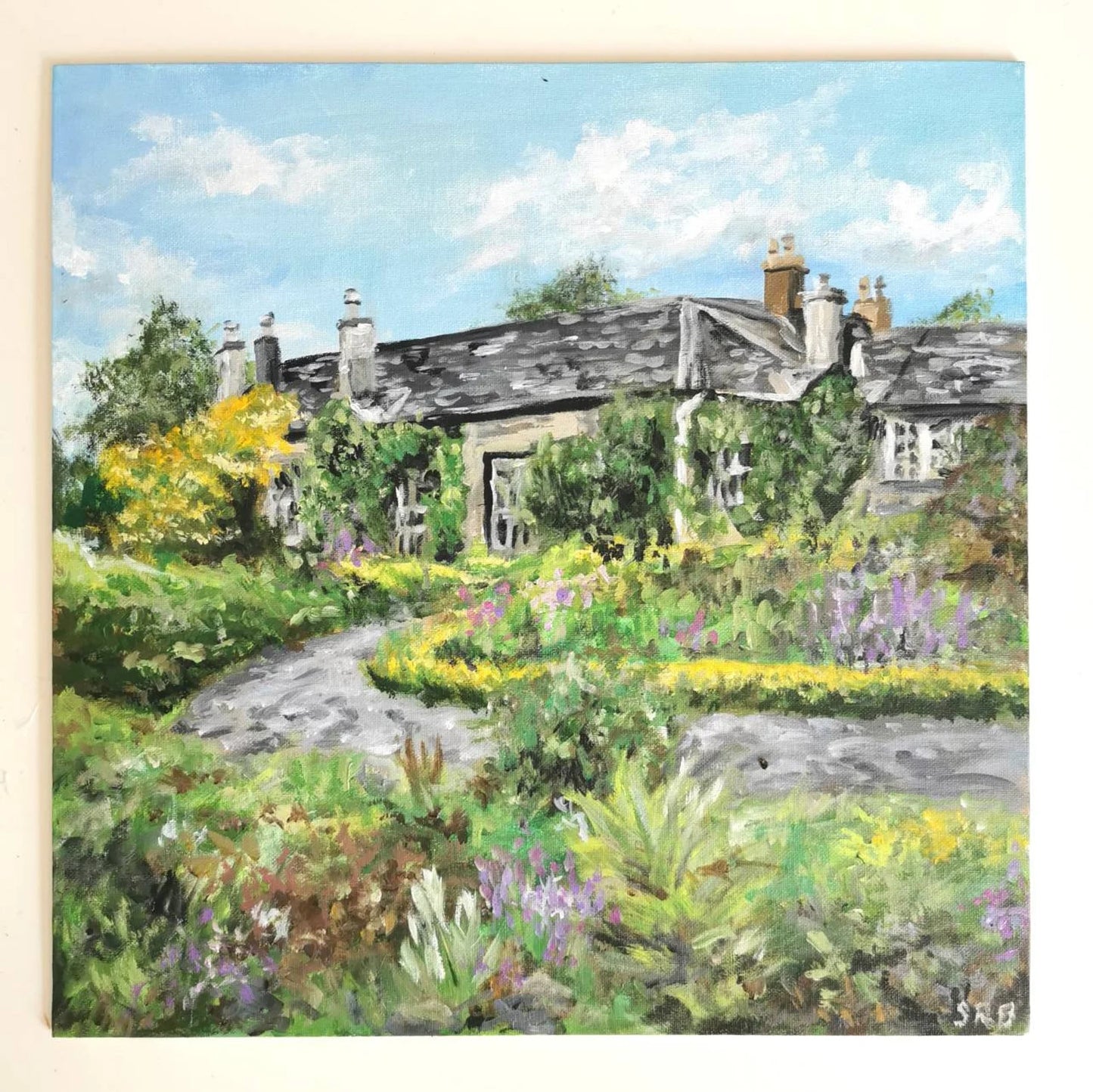 Original "Geilston Gardens" 16" x 16"