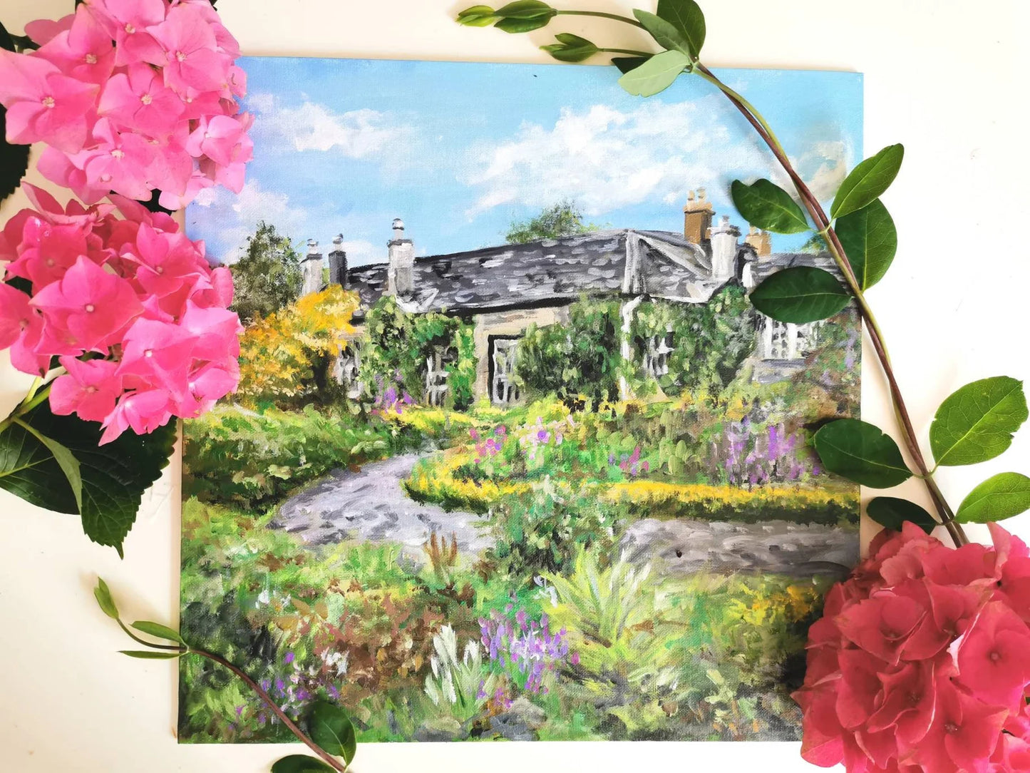 Original "Geilston Gardens" 16" x 16"