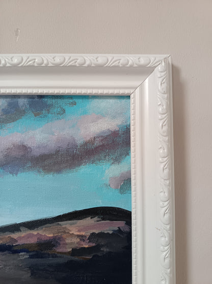 Original "Swans on Loch Lomond" framed 16" x 20"